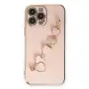Apple İphone 14 Pro Max Kılıf Esila Silikon - Pudra