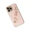 Apple İphone 14 Pro Max Kılıf Esila Silikon - Pudra