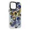 Apple İphone 14 Pro Max Kılıf Estoril Desenli Kapak - Estoril - 13