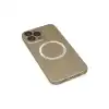 Apple İphone 14 Pro Max Kılıf Jack Magneticsafe Lens Silikon - Gold