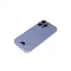 Apple İphone 14 Pro Max Kılıf Kelvin Kartvizitli Silikon - Lila