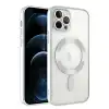 Apple İphone 14 Pro Max Kılıf Kross Magneticsafe Kapak - Gümüş