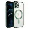 Apple İphone 14 Pro Max Kılıf Kross Magneticsafe Kapak - Koyu Yeşil