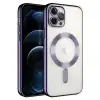 Apple İphone 14 Pro Max Kılıf Kross Magneticsafe Kapak - Mor