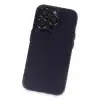 Apple İphone 14 Pro Max Kılıf Luko Lens Silikon - Derin Mor