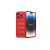 Apple İphone 14 Pro Max Kılıf Optimum Silikon - Kırmızı