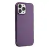 Apple İphone 14 Pro Max Kılıf Pc Sert Şeffaf Kapak - Mor