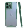 Apple İphone 14 Pro Max Kılıf Platin Silikon - Yeşil