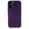 Apple İphone 14 Pro Max Kılıf Pp Ultra İnce Kapak - Mor