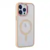 Apple İphone 14 Pro Max Kılıf Room Magneticsafe Silikon - Pudra