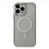 Apple İphone 14 Pro Max Kılıf Room Magneticsafe Silikon - Su Yeşili