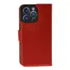 Apple İphone 14 Pro Max Kılıf Trend S Plus Kapaklı Kılıf - Kırmızı