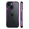 Apple İphone 15 Kılıf Boyi Silikon Kapak - Derin Mor