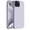 Apple İphone 15 Kılıf First Silikon - Lila