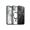 Apple İphone 15 Kılıf Kross Magneticsafe Kapak - Siyah