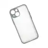 Apple İphone 15 Plus Kılıf Montreal Silikon Kapak - Gri