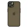 Apple İphone 15 Plus Kılıf Montreal Silikon Kapak - Siyah