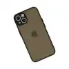 Apple İphone 15 Plus Kılıf Montreal Silikon Kapak - Siyah
