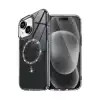 Apple İphone 15 Plus Live Diamond Magsafe Kapak - Siyah