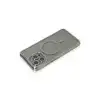 Apple İphone 15 Pro Kılıf Joke Simli Magneticsafe Kılıf - Gri