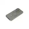 Apple İphone 15 Pro Kılıf Joke Simli Magneticsafe Kılıf - Gri