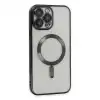 Apple İphone 15 Pro Kılıf Kross Magneticsafe Kapak - Siyah