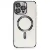 Apple İphone 15 Pro Kılıf Kross Magneticsafe Kapak - Titan Gri