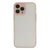 Apple İphone 15 Pro Kılıf Montreal Silikon Kapak - Pembe