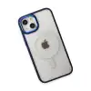 Apple İphone 15 Pro Kılıf Room Magneticsafe Silikon - Lacivert