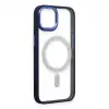 Apple İphone 15 Pro Kılıf Room Magneticsafe Silikon - Lacivert