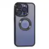 Apple İphone 15 Pro Kılıf Slot Silikon - Siyah