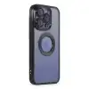 Apple İphone 15 Pro Kılıf Slot Silikon - Siyah