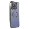 Apple İphone 15 Pro Kılıf Slot Silikon - Titan Gri