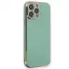 Apple İphone 15 Pro Kılıf Volet Silikon - Açık Yeşil