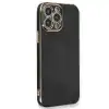 Apple İphone 15 Pro Kılıf Volet Silikon - Siyah