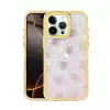 Apple İphone 15 Pro Lumi Desenli Kapak - Sarı