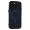 Apple İphone 15 Pro Max Kılıf Lodos Magneticsafe Mat Kapak - Mavi