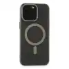 Apple İphone 15 Pro Max Kılıf Lodos Magneticsafe Mat Kapak - Titan Gri