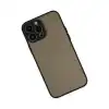 Apple İphone 15 Pro Max Kılıf Montreal Silikon Kapak - Siyah