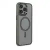 Apple İphone 15 Pro Max Kılıf Room Magneticsafe Silikon - Gri