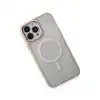 Apple İphone 15 Pro Max Kılıf Room Magneticsafe Silikon - Pudra