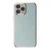 Apple İphone 15 Pro Max Kılıf Volet Silikon - Açık Yeşil