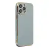 Apple İphone 15 Pro Max Kılıf Volet Silikon - Açık Yeşil