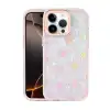 Apple İphone 15 Pro Max Lumi Desenli Kapak - Pembe