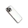 Apple İphone 15 Pro Max Razer Lensli Silikon - Titan Gri