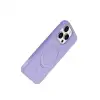 Apple İphone 15 Pro Max Regal Magsafe Standlı Kapak - Lila
