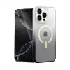 Apple İphone 15 Pro Pummel Shiny Magsafe Kapak - Siyah