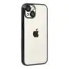 Apple İphone 15 Razer Lensli Silikon - Siyah