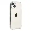 Apple İphone 15 Razer Lensli Silikon - Titan Gri