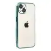 Apple İphone 15 Razer Lensli Silikon - Yeşil